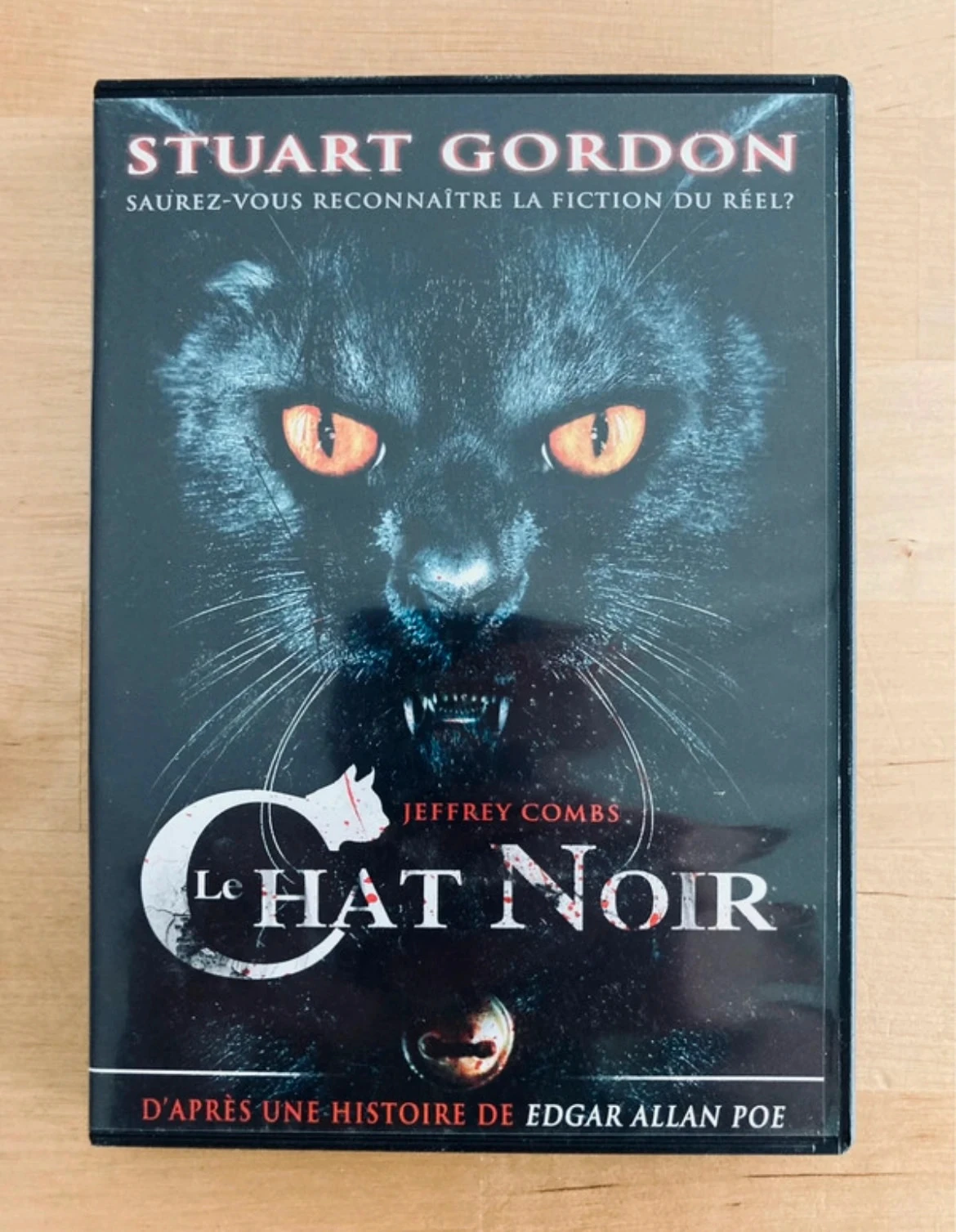 DVD Le Chat Noir de Stuart Gordon.